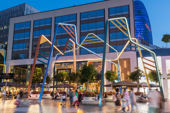 Centre Comercial  Westfield Gl&ograve;ries